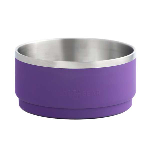 Purple WYLD Gear Dog Bowl