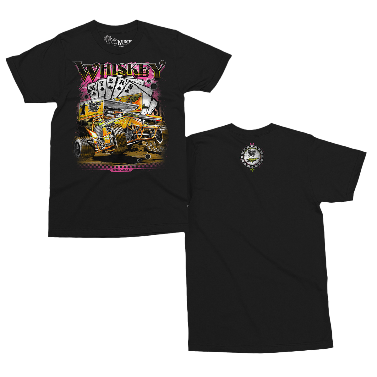 Vintage 90s World Of Outlaws Lightning Racing Hot Rod