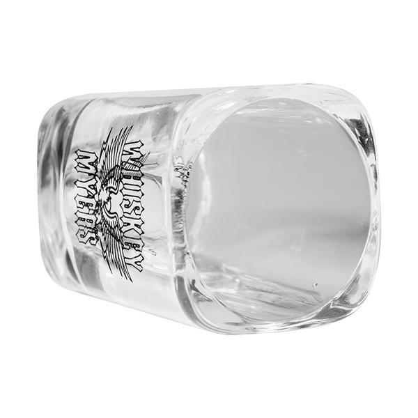 Clear glass mug or stein with ’Oktoberfest’ text printed on it.