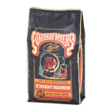 Bag of Whiskey Myers Straight Bourbon coffee with vintage-style label design.